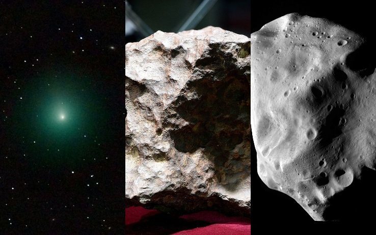 Comete, meteoriti e asteroidi: quali ...