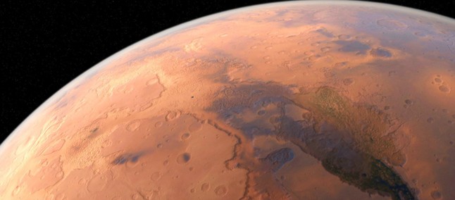 Marte: la gigantesca tempesta di sabbia ...