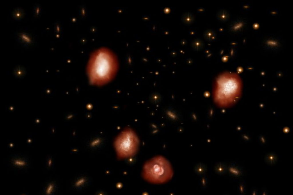 Ammasso di galassie, scoperto enorme aggregato ...