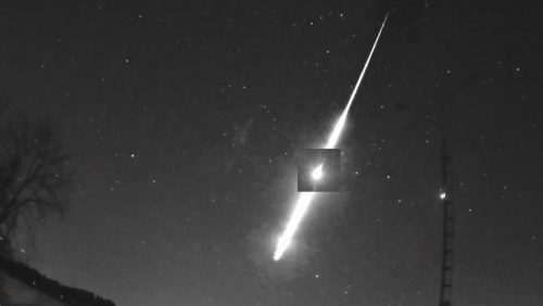 Asteroide precipita sul Lago Huron, ...
