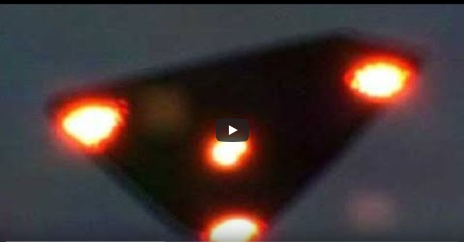 UFO triangolare avvistato nei cieli del Texas?