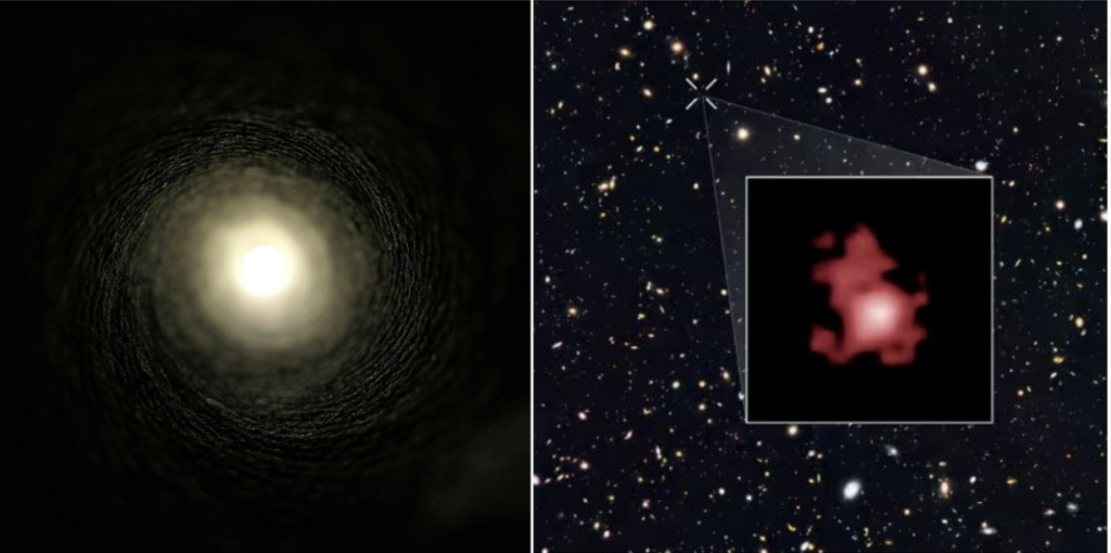 Buco nero della galassia GN-z11 cresce ...